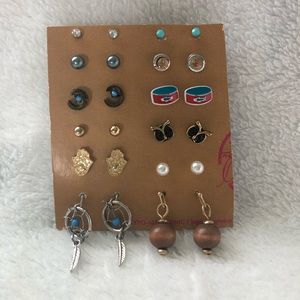 Fun mix of stud pairs